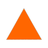 Orange Triangle Picture