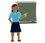 Teacher  Stencil
