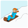 Sled+riding Picture