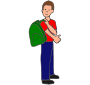 Put on Backpack