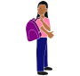 Put on Backpack