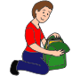 Unzip Backpack