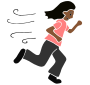 Running  Stencil