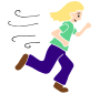 Running  Stencil