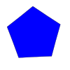 Blue Pentagon Picture