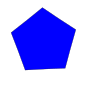 Blue Pentagon Picture