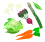 Vegetables Stencil