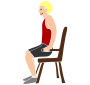 Chair Push-Ups Stencil