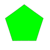 Green Pentagon Picture