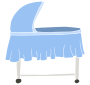 Bassinet Stencil