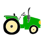 Tractor Stencil
