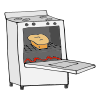 The+bread+is+_________+the+oven. Picture