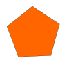 Orange Pentagon Picture