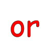 or