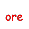 ore