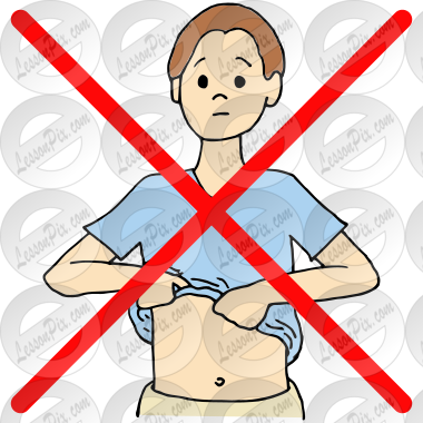 Do Not Lift Shirt Picture