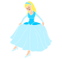 Cinderella Stencil