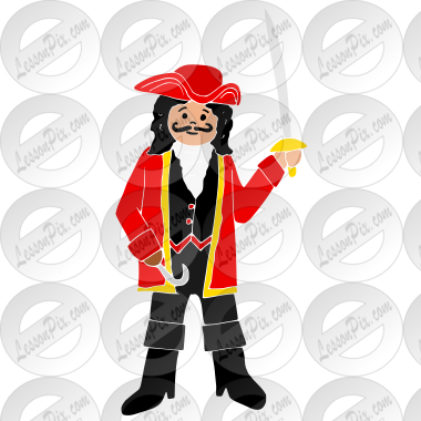 Captain Hook Stencil