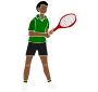 Tennis Stencil