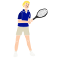 Tennis Stencil