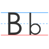 B