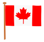 Canadian Flag Stencil