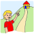 over there