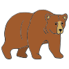 The+bear+is+brown. Picture