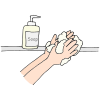 Use+soap+and+Rub+hands+together Picture