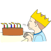 Blowing Candles Picture