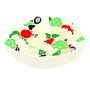 Pasta Salad  Stencil