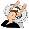 wash hair