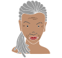 Woman  Stencil