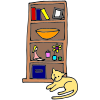 Cat on Bottom