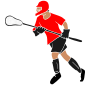 Lacrosse Player