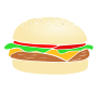 Cheeseburger  Stencil