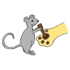 Mouse Pulls a Thorn