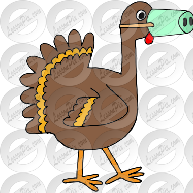 Turkey dressed as a pig