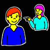 He