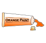 Orange Paint Picture