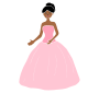 Gown Stencil