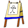 Easel Picture