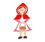 Little Red Riding Hood Stencil