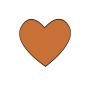Brown Heart