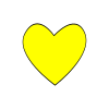 Yellow Heart Picture