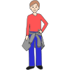 Jacket on Waist