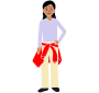 Jacket on Waist