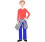 Jacket on Waist