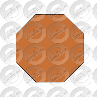 Brown Octagon