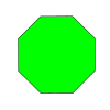 Green Octagon Picture